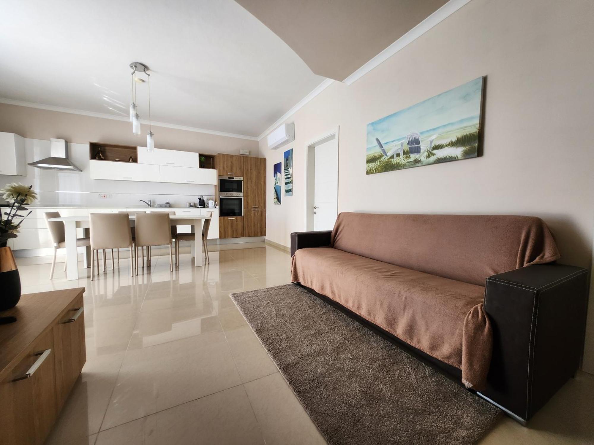 Riviera - Seafront - Wifi Apartamento Marsaskala